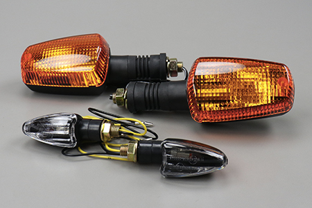Motorcycle scooter bulb turn signals