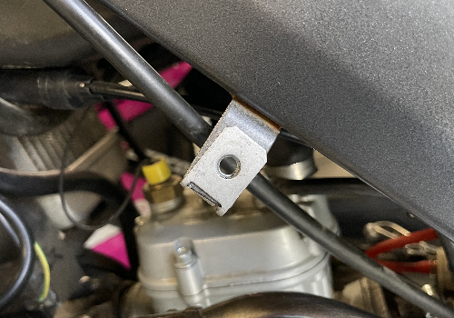 motorcycle fixing clip