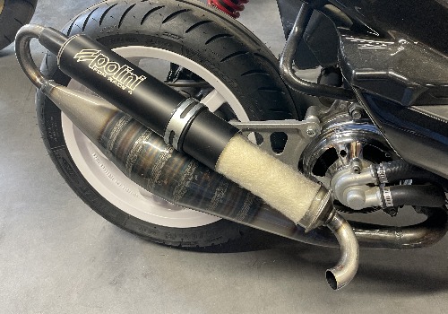 rockwool exhaust pipe motorcycle 50cc
