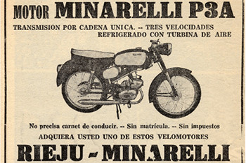 motocicletta rieju vintage