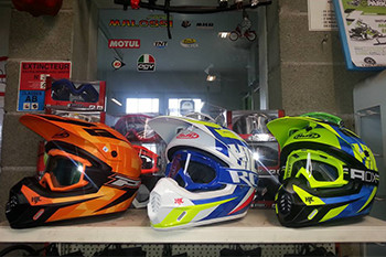garage Papin 85 helmets