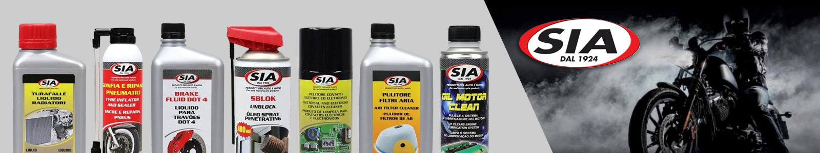 SIA maintenance products