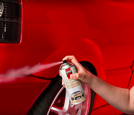 auto K peinture rouge