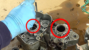 step 39 tuto change gearbox bearings derbi euro 3