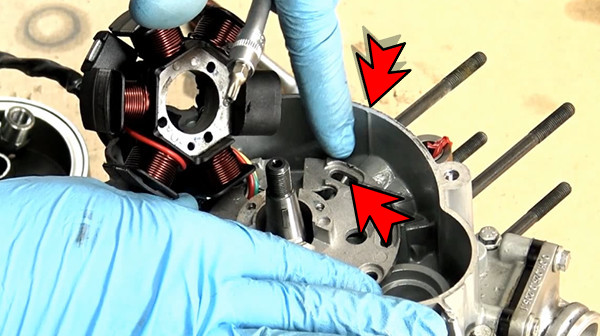 step 31 tutorial disassemble gearbox bearings derbi euro 3