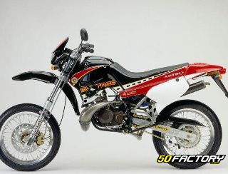 Clignotant rond pour moto Bultaco 50 Astro 1999 à 2020 6706 ST-12100-RH neuf 