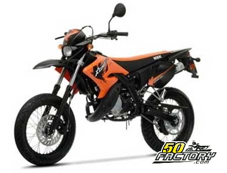 Moto 50cc MBK X-Limit SM 2007  to 2011