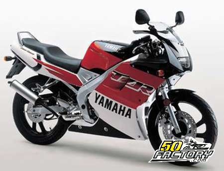 Moto 50cc Yamaha TZR avant 2003