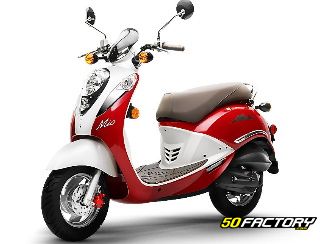 Ficha técnica del scooter. Sym Mio 50 I 50cc -