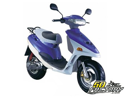 Technical sheet of the scooter Adly Jet 50cc - 50factory.com