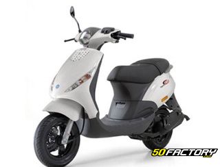 Porte-Clefs Scooter PIAGGIO ZIP - blanc - Scoot 50 Racing