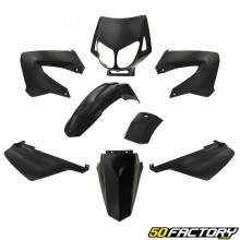 Kit carenatura nera v4 Derbi Senda,  Gilera Smt, Rcr