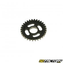 Pinion teeth of secondary shaft of engine gearbox Morini