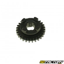 Pinion teeth of secondary shaft of engine gearbox Morini