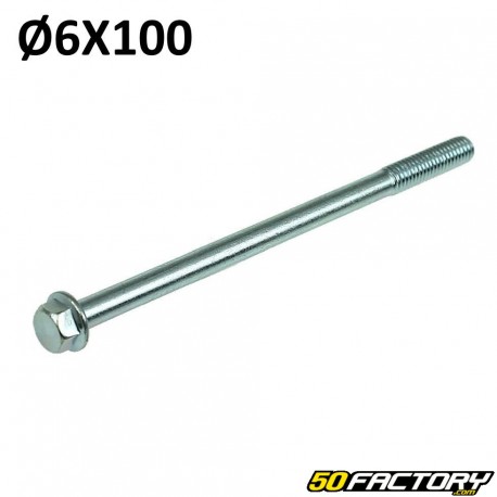 M6x100mm hex head screw