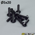 Pack 10 5x20mm screw black tuning