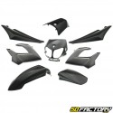 Black fairing kit Derbi Senda,  Gilera Smt, Rcr nine