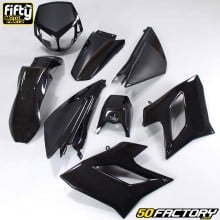 Kit di carenatura FACTORY nero Derbi Senda DRD Racing