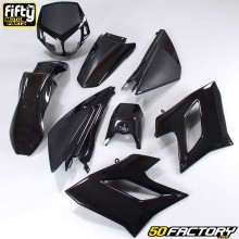Kit carénages Derbi Senda DRD Racing (2004 - 2010) Fifty noir