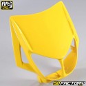 Mascherina faro anteriore FACTORY giallo Derbi Senda,  Gilera Smt, Rcr