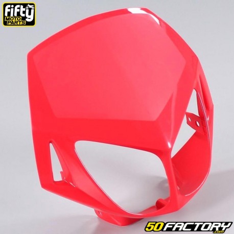 Frontverkleidung / Scheinwerfermaske FACTORY rot Derbi Senda DRD Racing