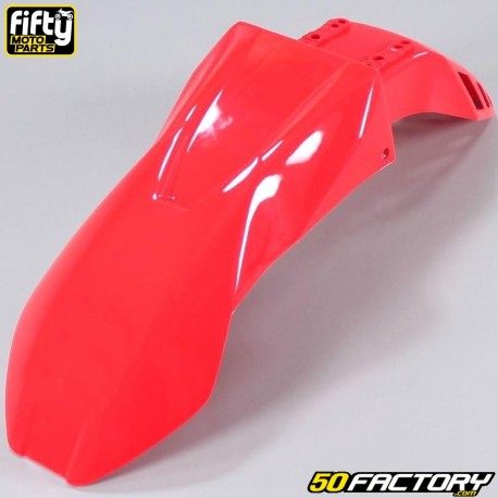 Garde boue avant FACTORY rouge Derbi Senda DRD Racing et Pro