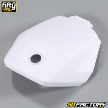 Cobertura do tanque de gasolina FACTORY branco Derbi Senda DRD Xtreme, Smt, Rcr