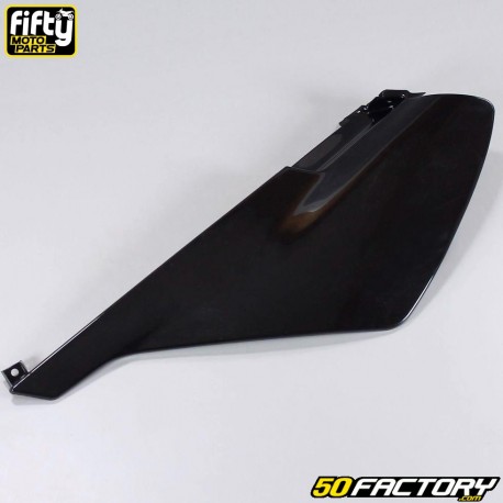 Carenatura posteriore sinistra FACTORY nero Derbi Senda,  Gilera Smt, Rcr