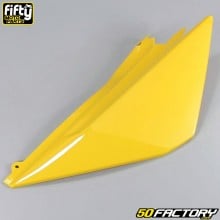 Carénage arrière gauche FACTORY jaune Derbi Senda DRD Racing