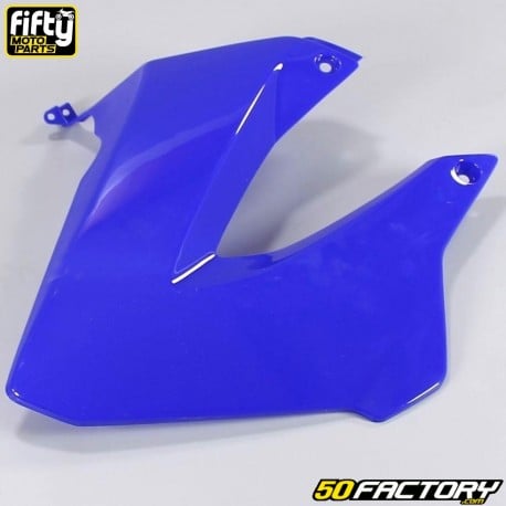 Carénage avant gauche FACTORY bleu Derbi Senda, Gilera Smt, Rcr