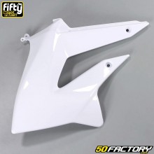 Left front fairing  FACTORY white Derbi Senda DRD Xtreme, Smt, Rcr