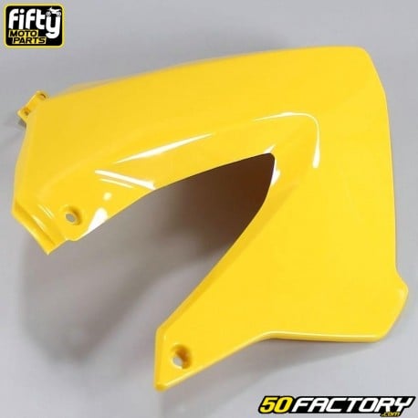 Carénage avant droit FACTORY jaune Derbi Senda, Gilera Smt, Rcr