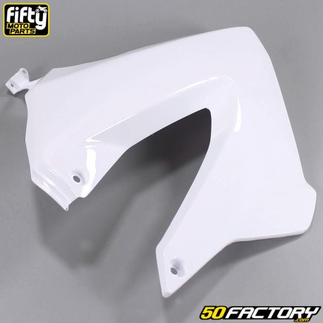 Carenado Delantero derecho FACTORY color blanco Derbi Senda,  Gilera Smt, Rcr