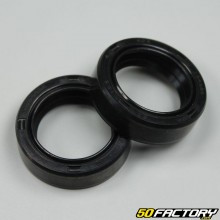 Fork oil seals 26x37x10.5 mm Yamaha PW 80, MBK Booster...
