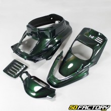 Kit de carenagem verde Mbk Booster, Yamaha Bws  avant XNUMX
