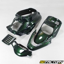 Kit fairings green Mbk Booster,  Yamaha Bws before 2004