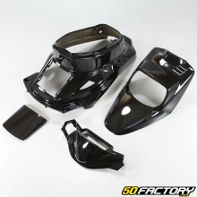 Kit fairings black Mbk Booster,  Yamaha Bws before 2004