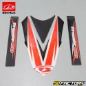 Kit de decoração preto Beta RR Motard de 2011