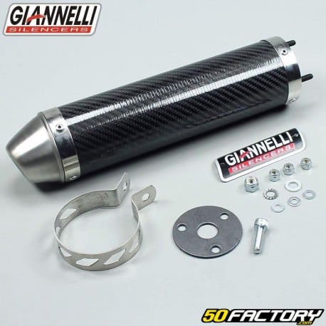 Carbon exhaust silencer Giannelli Street Aprilia RS4  et  Derbi Gpr since 2011