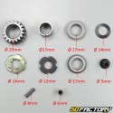 Complete clutch gear kit TNT Motor City,  Skyteam Dax 50 4T