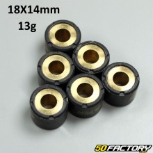 Inverter rollers 13g 18x14 mm Honda, Kymco,  Malaguti,  Peugeot,  Sym