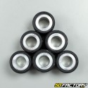 Rodillos de variador 5g 19x15 mm Aprilia,  Derbi,  Gilera, Italjet, Malaguti,  Peugeot,  Piaggio  et  Vespa