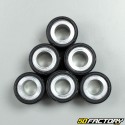 Rulli di variatore 6g 19x15 mm Aprilia,  Derbi,  Gilera, Italjet, Malaguti,  Peugeot,  Piaggio  et  Vespa