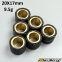 Variomatikrolle
 9,5g 20x17mm Gilera, Mbk /Yamaha,  Peugeot,  Piaggio,  Vespa ...