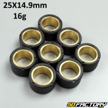 Rolos inversores XNUMXg XNUMXxXNUMX mm Yamaha Tmax, Xmax, Peugeot Metropolis  XNUMX, XNUMX ...