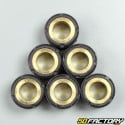 Rolos de inversor 7,5g 17x12mm ApriliaBenelli, DerbiItaljet, Malaguti  et  Suzuki