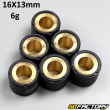 Variator rollers 6g 16x13 mm Kisbee,  Agility,  Zip,  Cracker 50 ...