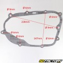 Clutch housing gasket Yamaha DT50MX, DTR50, MBK ZX (up to 1995)