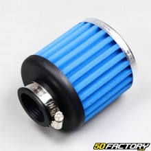 Filtro de ar de espuma reta azul longo Power PHBG