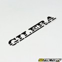 Adesivo Gilera 234mm nero